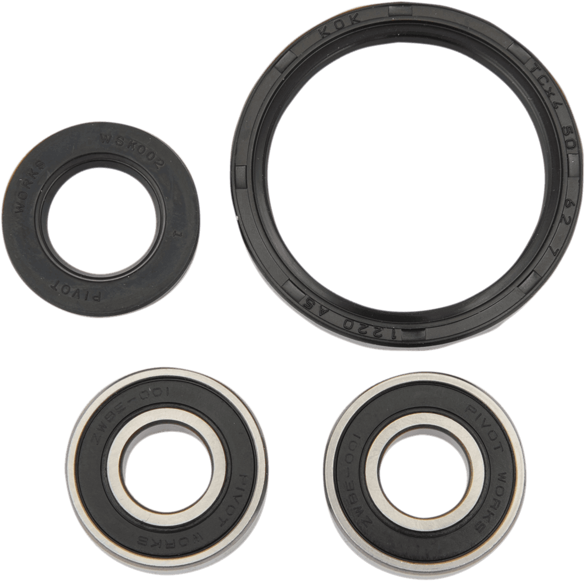 PIVOT WORKS FWK-K06-020 Wheel Bearing Kit - Front - Kawasaki KDX/KLX
