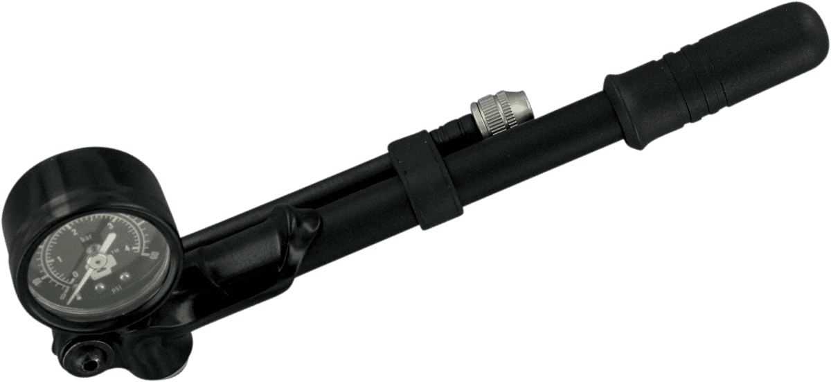 PROGRESSIVE SUSPENSION GP-0-60 Gauge Pump - Air Shocks/Forks - Mini - 0-60 psi