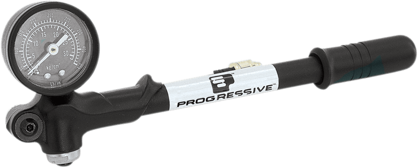 PROGRESSIVE SUSPENSION GP3-300 Gauge Pump - Air Shocks/Forks - Mini - 0-300 psi