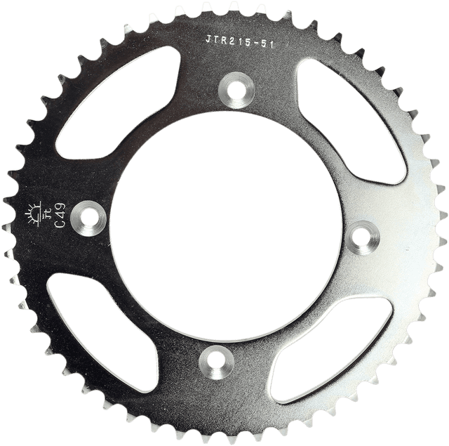 JT SPROCKETS JTR215-51 Sprocket - Rear - Honda - 51-Tooth