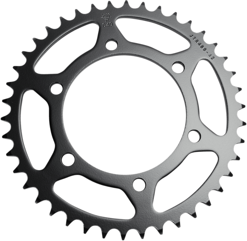 JT SPROCKETS JTR486-42 Sprocket - Rear - Kawasaki/Yamaha - 42-Tooth