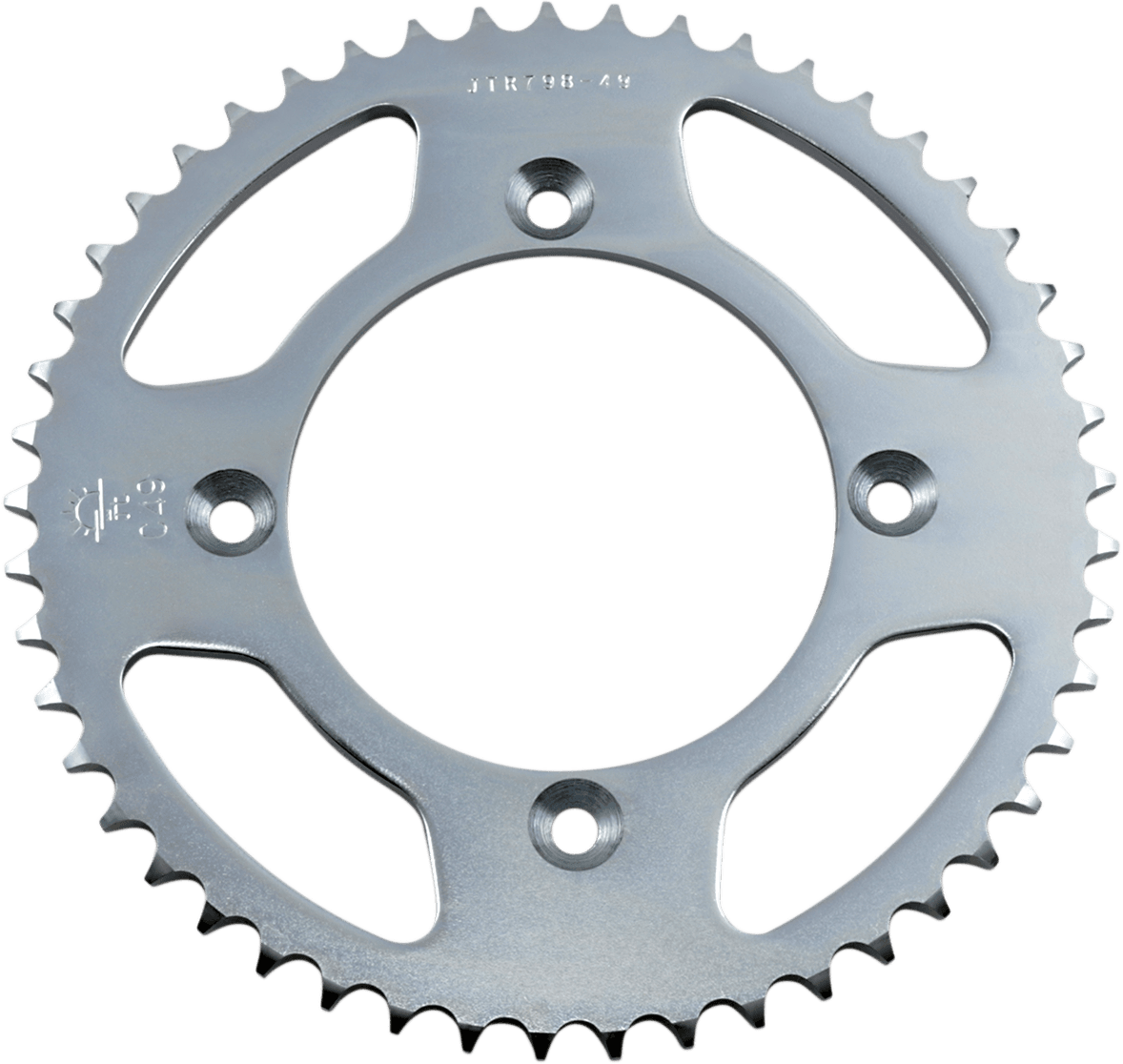 JT SPROCKETS JTR798-49 Sprocket - Rear - Yamaha - 49-Tooth