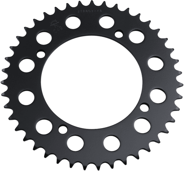 JT SPROCKETS JTR857-43 Sprocket - Rear - Yamaha - 43-Tooth