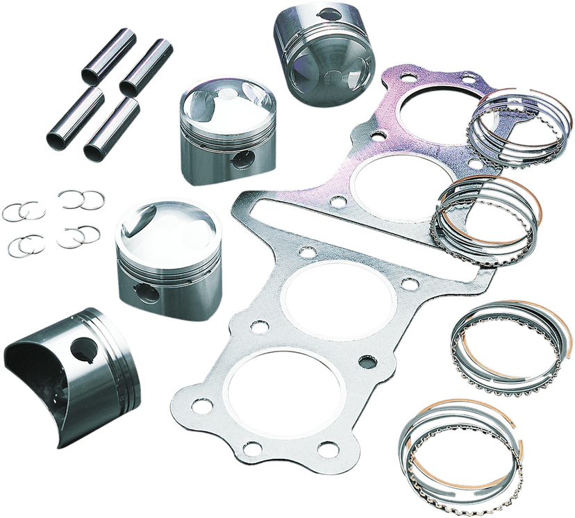 WISECO K1015 Piston Kit with Gasket - 70.00 mm - Kawasaki