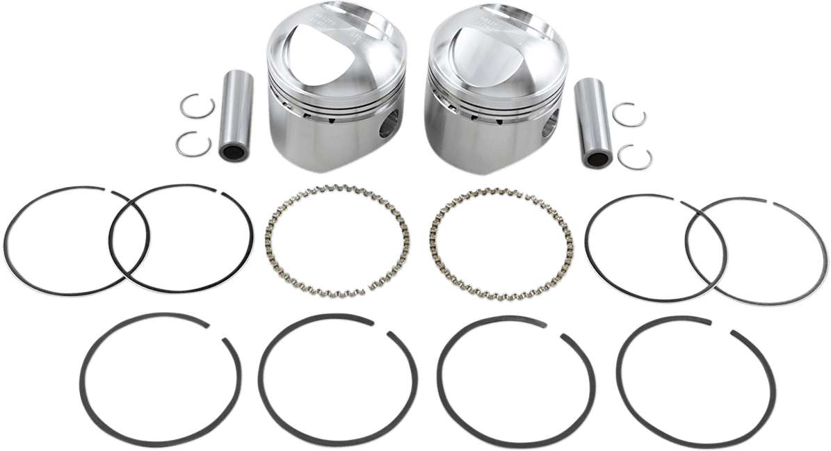 WISECO K1605 Piston Kit - Standard - Big Twin