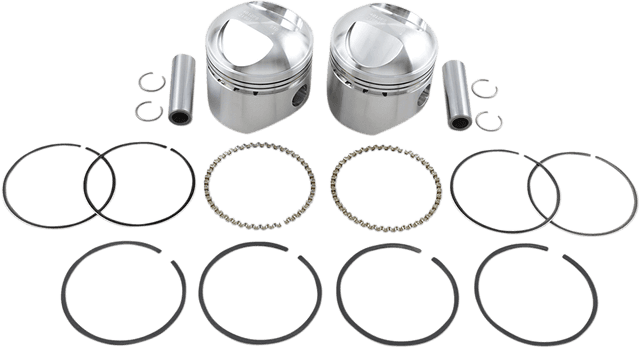 WISECO K1605 Piston Kit - Standard - Big Twin — image 1 of 2