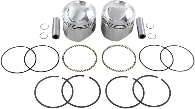 WISECO K1609 Piston Kit - +0.040" - Big Twin