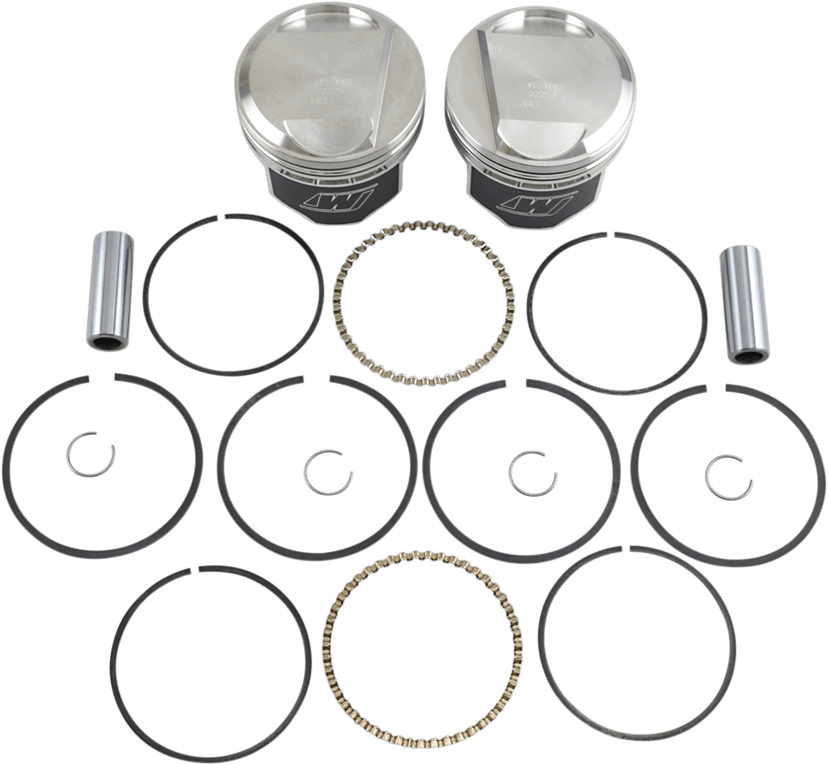 WISECO K1665 Piston Kit - Standard - Evolution Big Twin 1340 cc — image 1 of 2