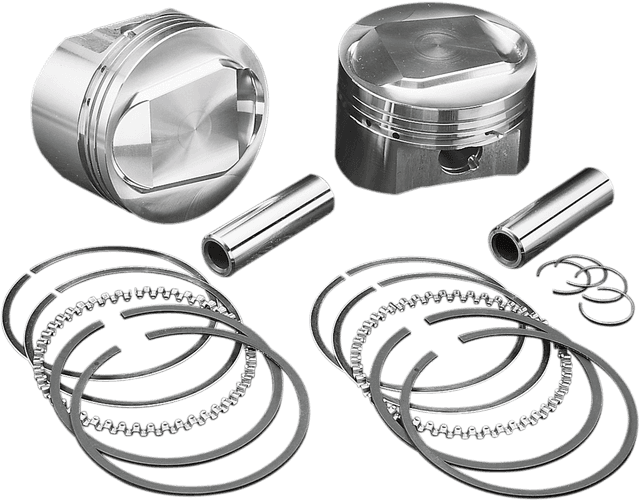 WISECO K1665 Piston Kit - Standard - Evolution Big Twin 1340 cc — image 2 of 2