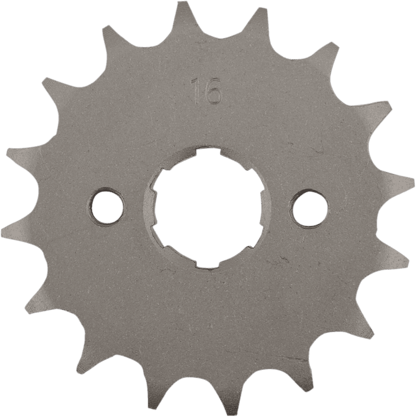 PARTS UNLIMITED K22-2501F Countershaft Sprocket - 16 Tooth - Honda
