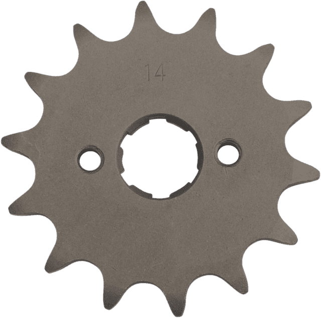 PARTS UNLIMITED K22-2501N Countershaft Sprocket - 14 Tooth - Honda