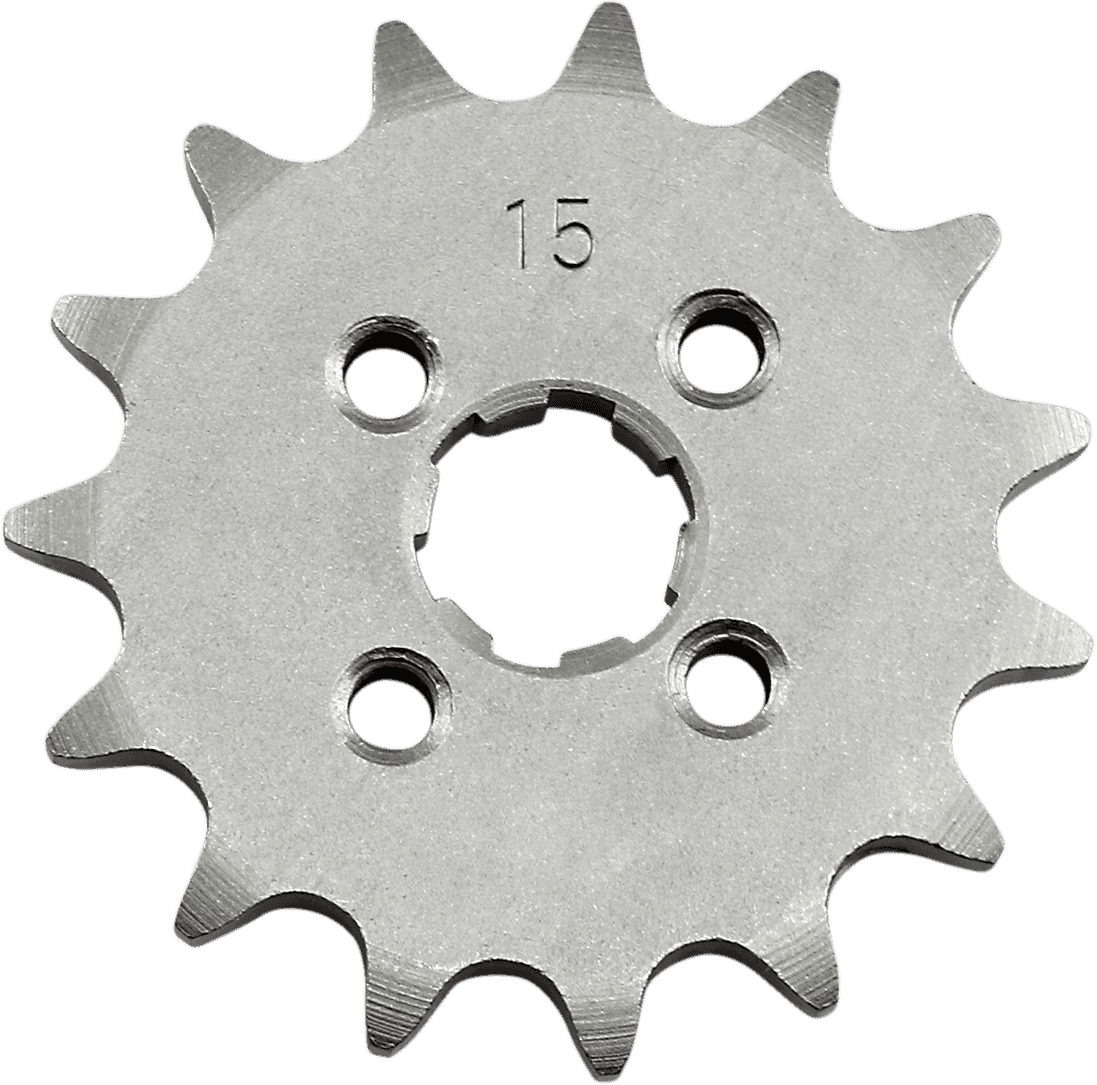 PARTS UNLIMITED K22-2504 Countershaft Sprocket - 15 Tooth - Honda/Suzuki