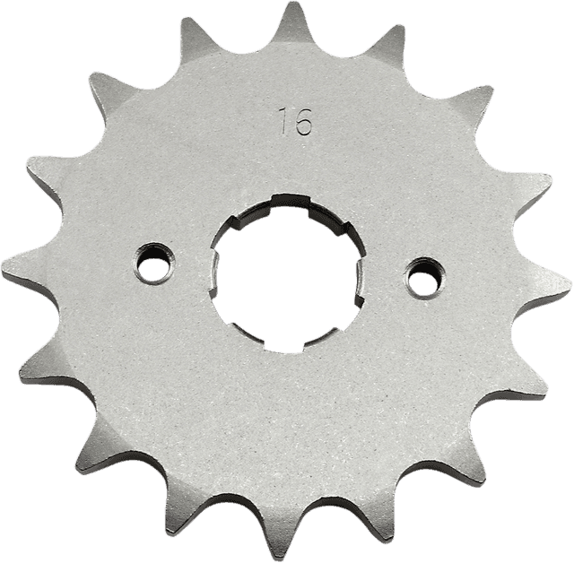 PARTS UNLIMITED K22-2525 Countershaft Sprocket - 16 Tooth - Honda