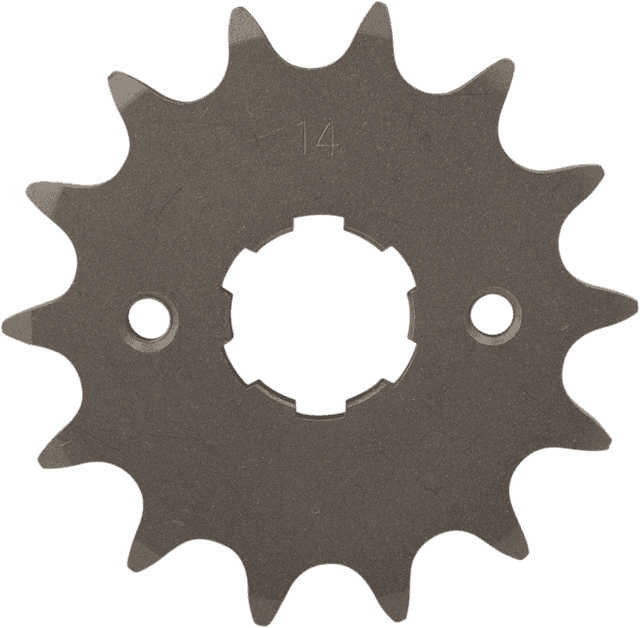 PARTS UNLIMITED K22-2552 Countershaft Sprocket - 14 Tooth - Honda