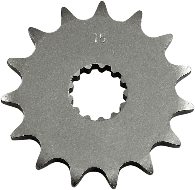 PARTS UNLIMITED K22-2608 Countershaft Sprocket - 15 Tooth - Yamaha