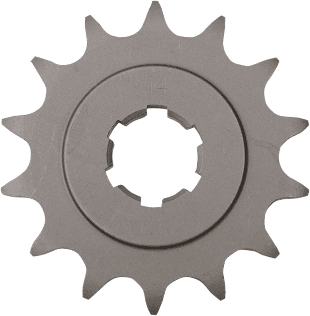 PARTS UNLIMITED K22-2708 Countershaft Sprocket - 14 Tooth - Kawasaki