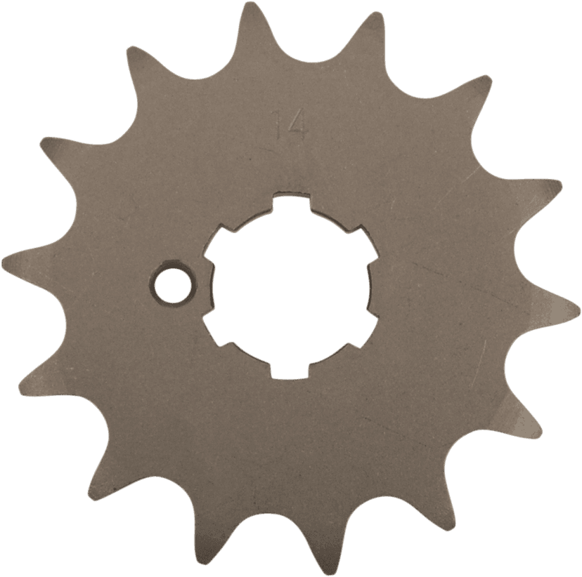 PARTS UNLIMITED K22-2725 Countershaft Sprocket - 14 Tooth - Kawasaki