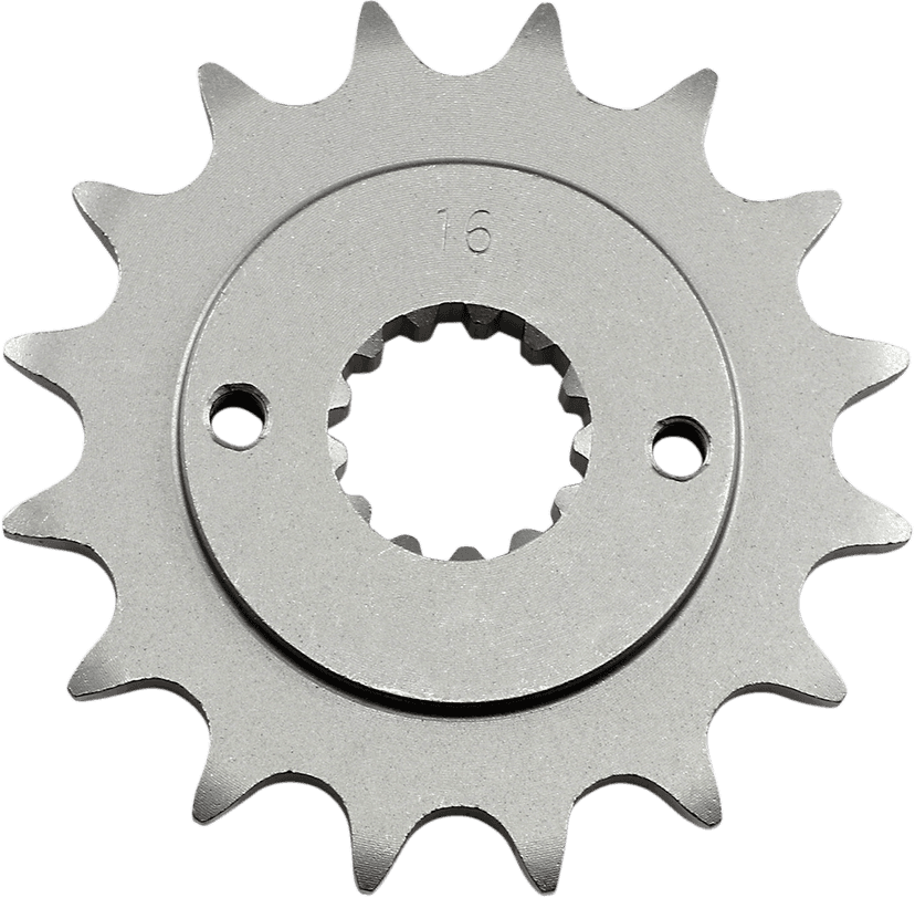 PARTS UNLIMITED K22-2769 Countershaft Sprocket - 16 Tooth - Kawasaki/Suzuki