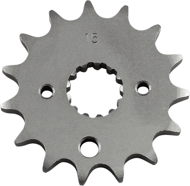 PARTS UNLIMITED K22-2772 Countershaft Sprocket - 15 Tooth - Kawasaki/Suzuki