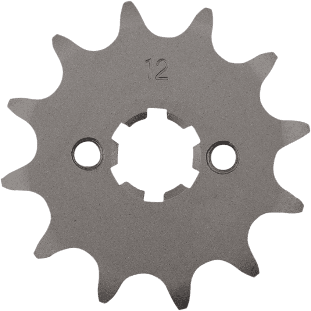 PARTS UNLIMITED K22-2806 Countershaft Sprocket - 12 Tooth - Kawasaki/Suzuki/Yamaha