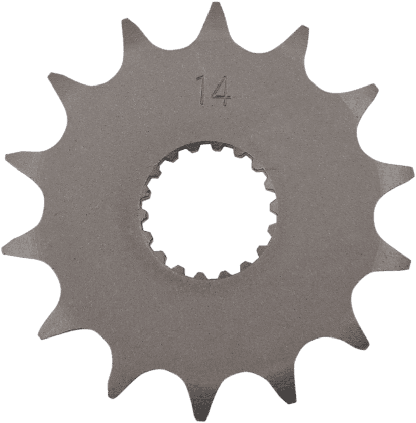 PARTS UNLIMITED K22-2826 Countershaft Sprocket - 14 Tooth - Suzuki