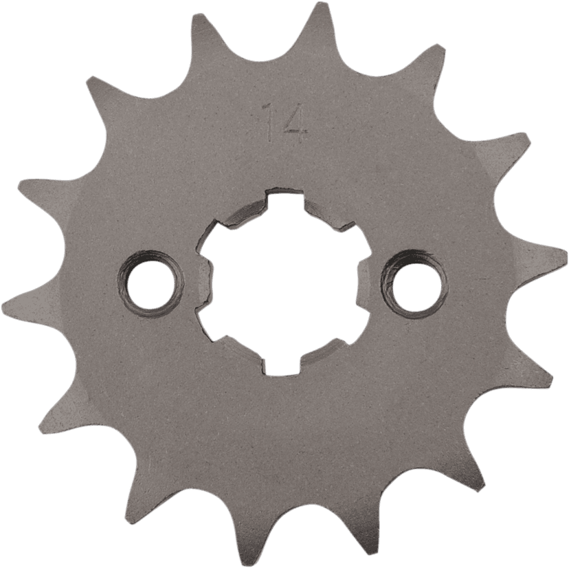 PARTS UNLIMITED K22-2846 Countershaft Sprocket - 14 Tooth - Suzuki