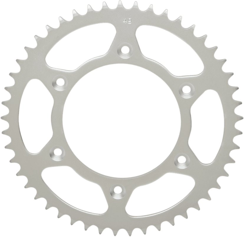 PARTS UNLIMITED K22-3504U Rear Sprocket - 49 Tooth - Honda