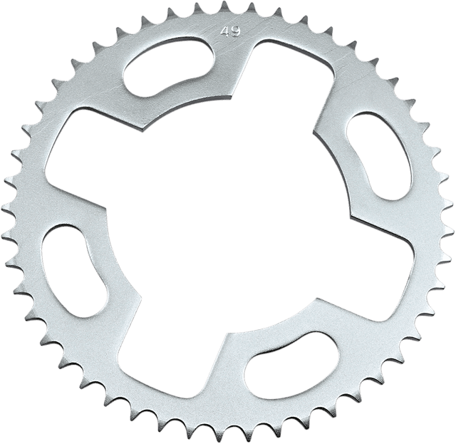 PARTS UNLIMITED K22-3513 Rear Sprocket - 49 Tooth - Honda/Kawasaki