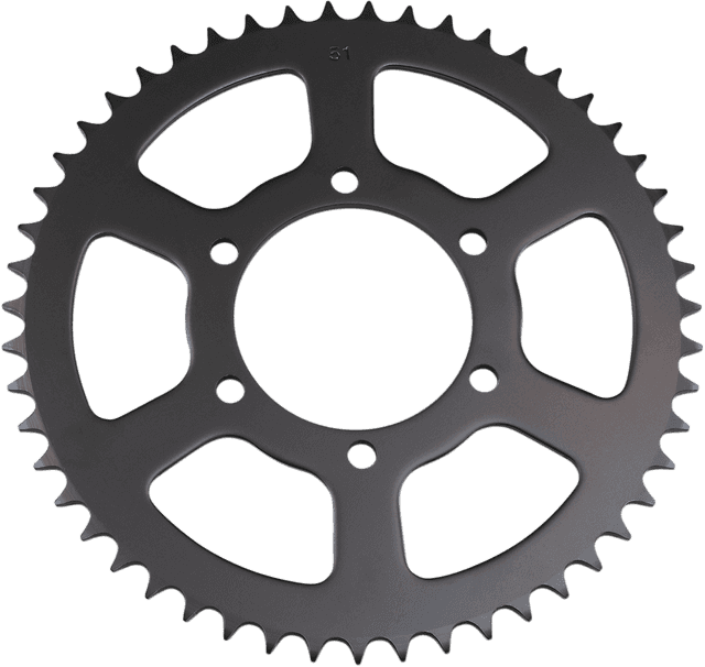 PARTS UNLIMITED K22-3604G Rear Sprocket - 51 Tooth - Yamaha