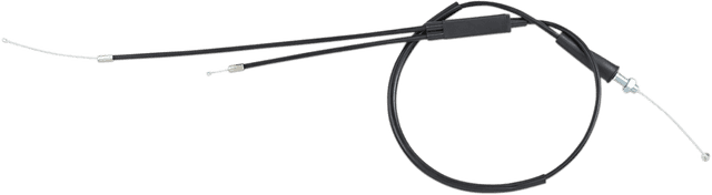 MOTION PRO K28-1501C Black Vinyl Throttle Cable - Pull - '85-'00 DS80