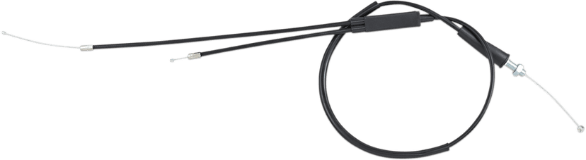 MOTION PRO K28-1501C Black Vinyl Throttle Cable - Pull - '85-'00 DS80