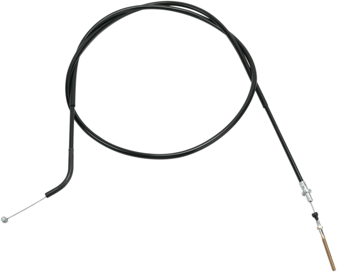 PARTS UNLIMITED K28-2123 Black Vinyl Brake Cable - Rear - Yamaha