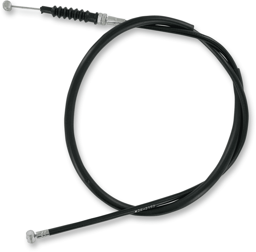 PARTS UNLIMITED K28-2152 Black Vinyl Brake Cable - Kawasaki