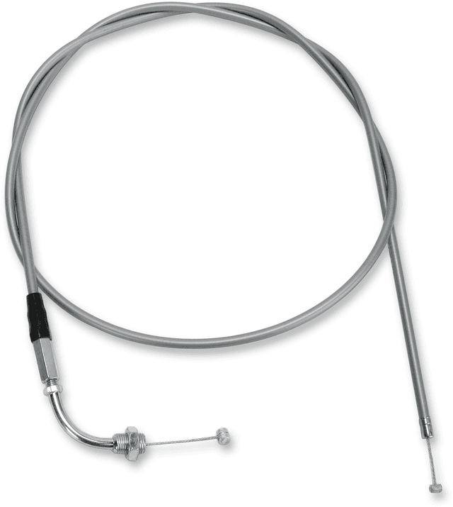 PARTS UNLIMITED K28-4502S Vinyl Covered Throttle Cable - '79-'84 QT50 — image 1 of 2