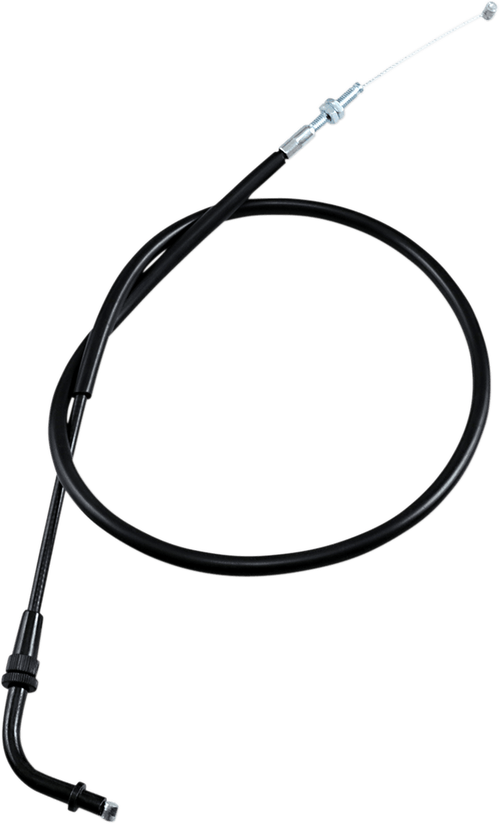 MOTION PRO K28-4566 Black Vinyl Throttle Cable - Pull - '89-'97 XV750