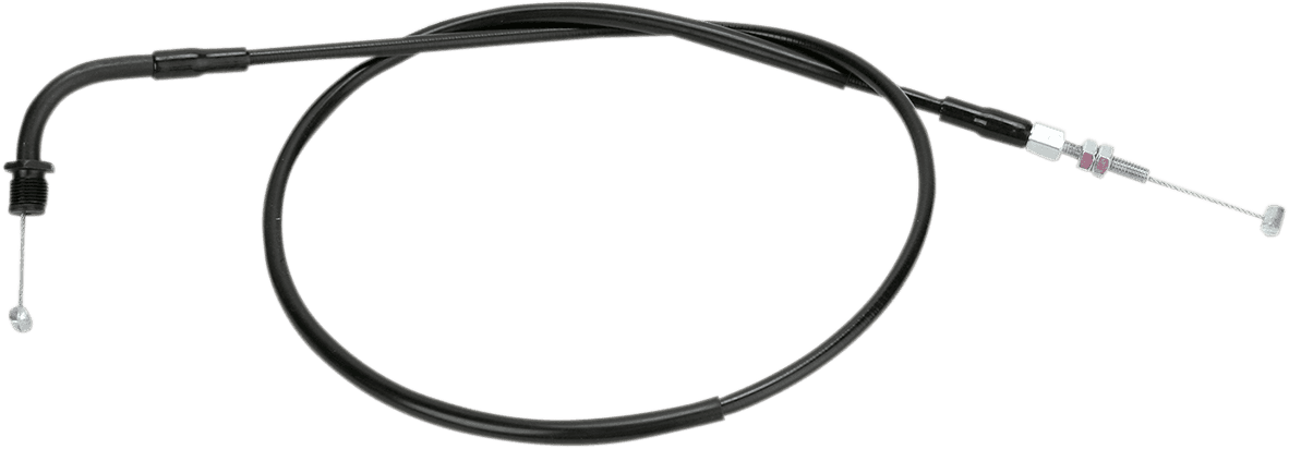 PARTS UNLIMITED K28-6516 Vinyl Covered Throttle Cable - '70-'83 Honda CB/FT