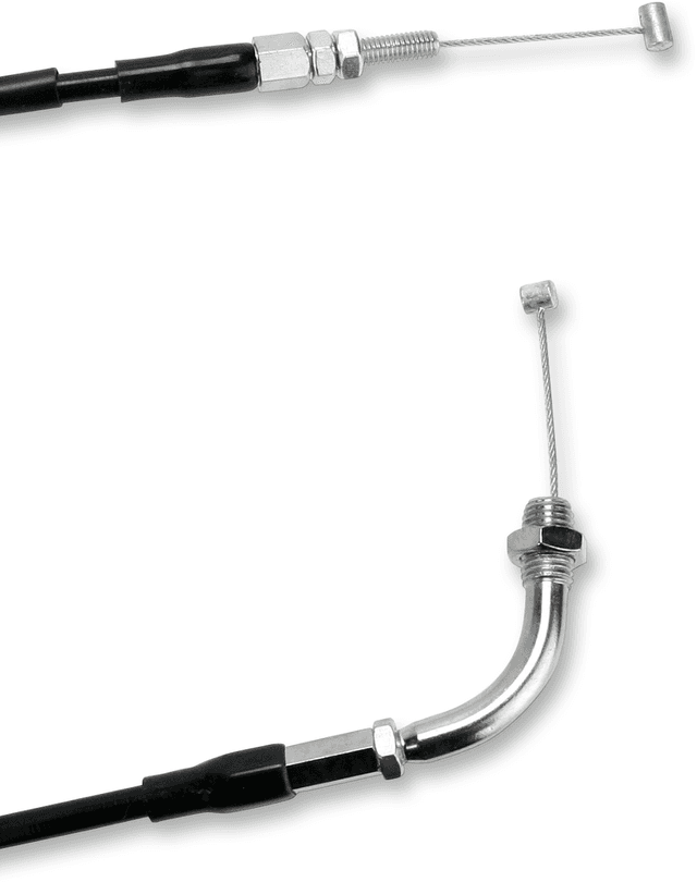 PARTS UNLIMITED K28-6529 Vinyl Covered Throttle Cable - '70-'83 Honda CB/FT — image 2 of 2