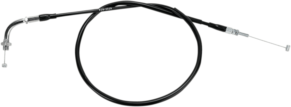 PARTS UNLIMITED K28-6553 Vinyl Covered Throttle Cable - '76-'78 CB750