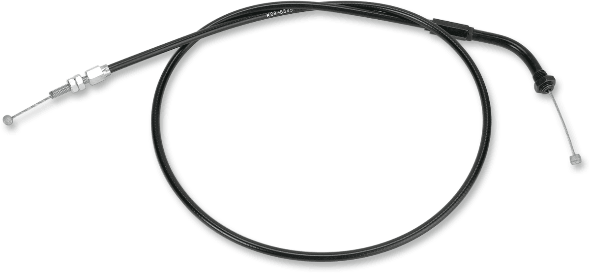 PARTS UNLIMITED K28-8545 Vinyl Covered Throttle Cable - '76-'88 Kawasaki KZ