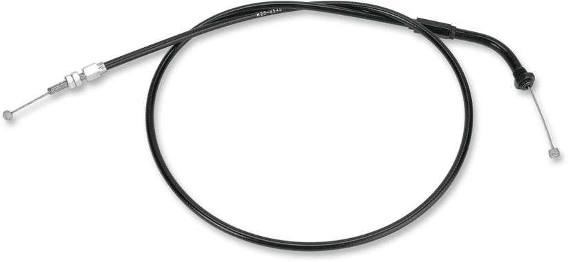 PARTS UNLIMITED K28-8545 Vinyl Covered Throttle Cable - '76-'88 Kawasaki KZ