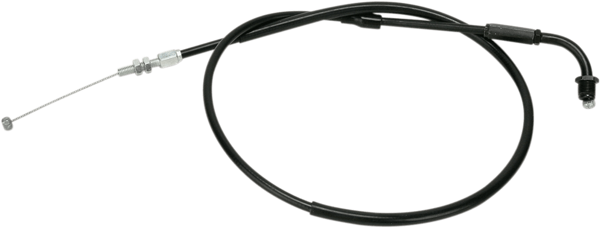 MOTION PRO K28-9901 Black Vinyl Throttle Cable - Push - '91-'06 Softail/Dyna