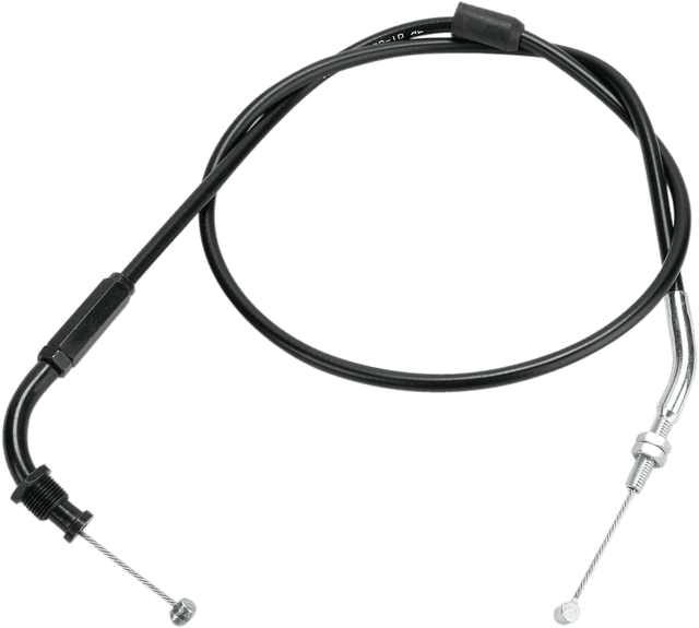 MOTION PRO K28-9903 Black Vinyl Throttle Cable - Push - '91-'92 FZR1000