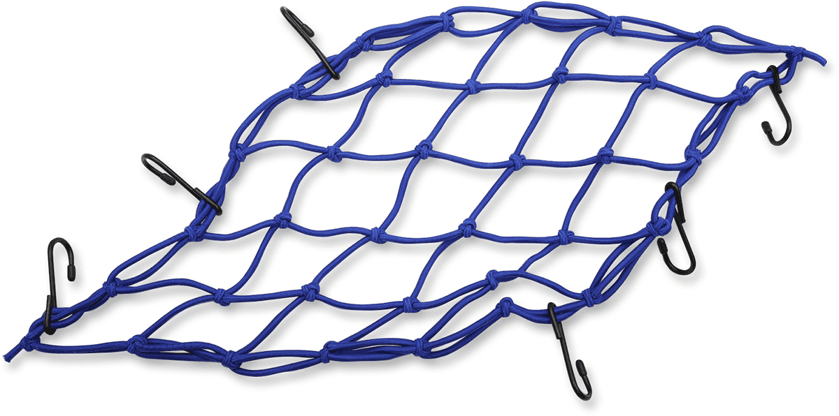 EMGO K31-6543 Bungee Net - 15" x 15" - Blue