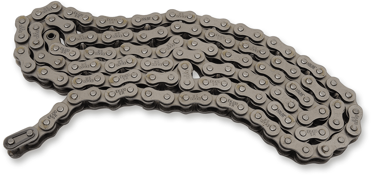 EK K420SR-132 420 SR - Heavy-Duty Non-Sealed Chain - 132 Links