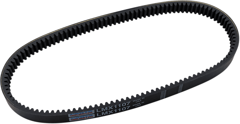 PARTS UNLIMITED LMX-1107 Drive Belt - Super X - 1-1/4" (W) x 47-1/8" (OC)
