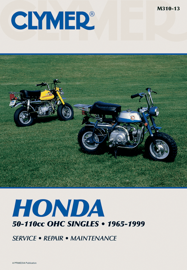 CLYMER M310 Manual - Honda - 50-110 OHC Singles