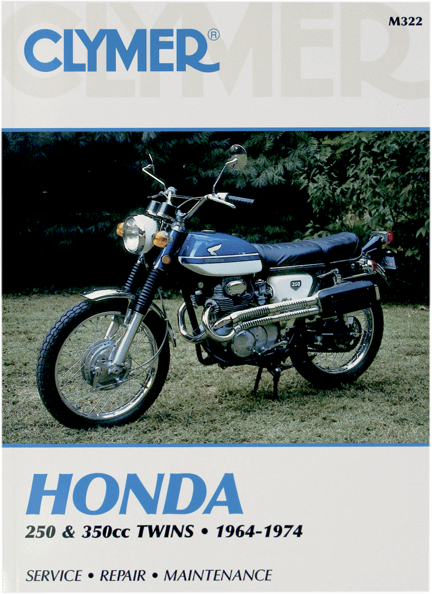 CLYMER M322 Manual - Honda - 250/350 Twins