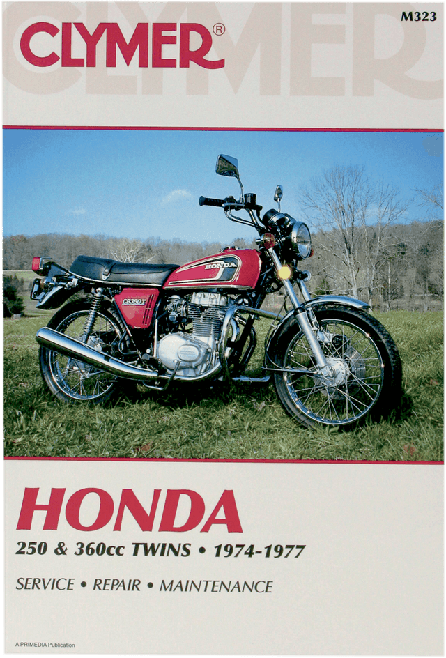 CLYMER M323 Manual - Honda - 250/360 Twins