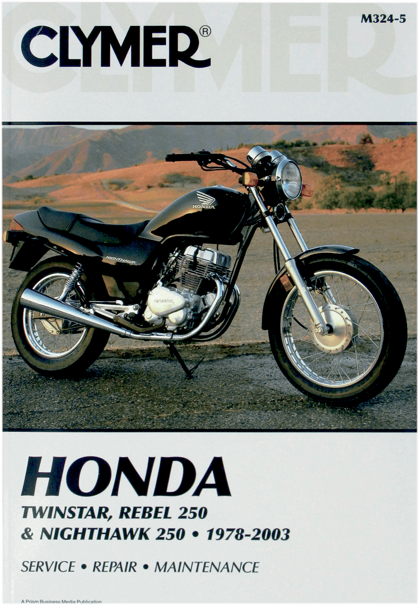 CLYMER M324 Manual - Honda - Twinstar / Rebel / Nighthawk