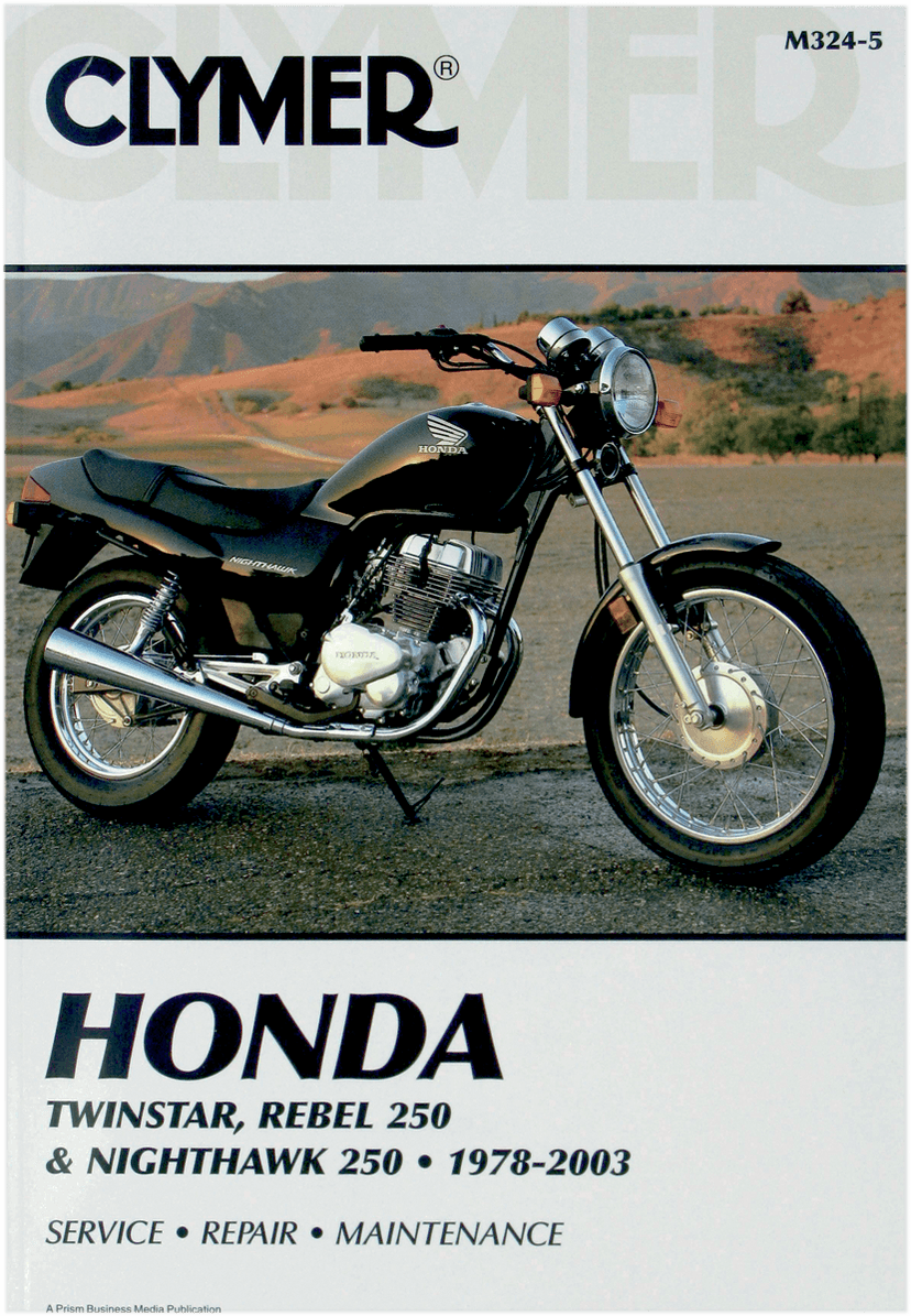 CLYMER M324 Manual - Honda - Twinstar / Rebel / Nighthawk